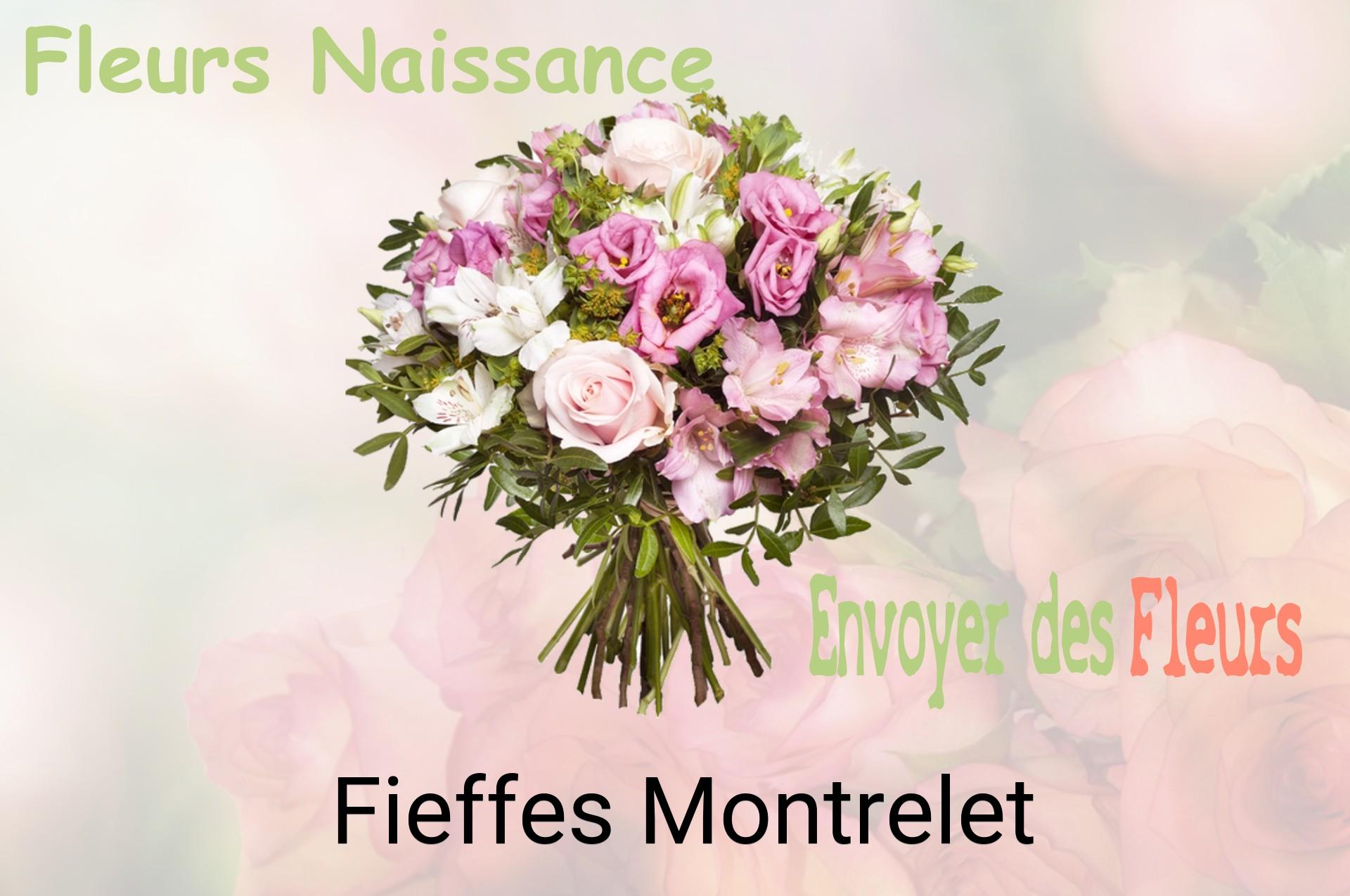 Bouquet de fleurs de naissance livré à Fieffes-Montrelet
